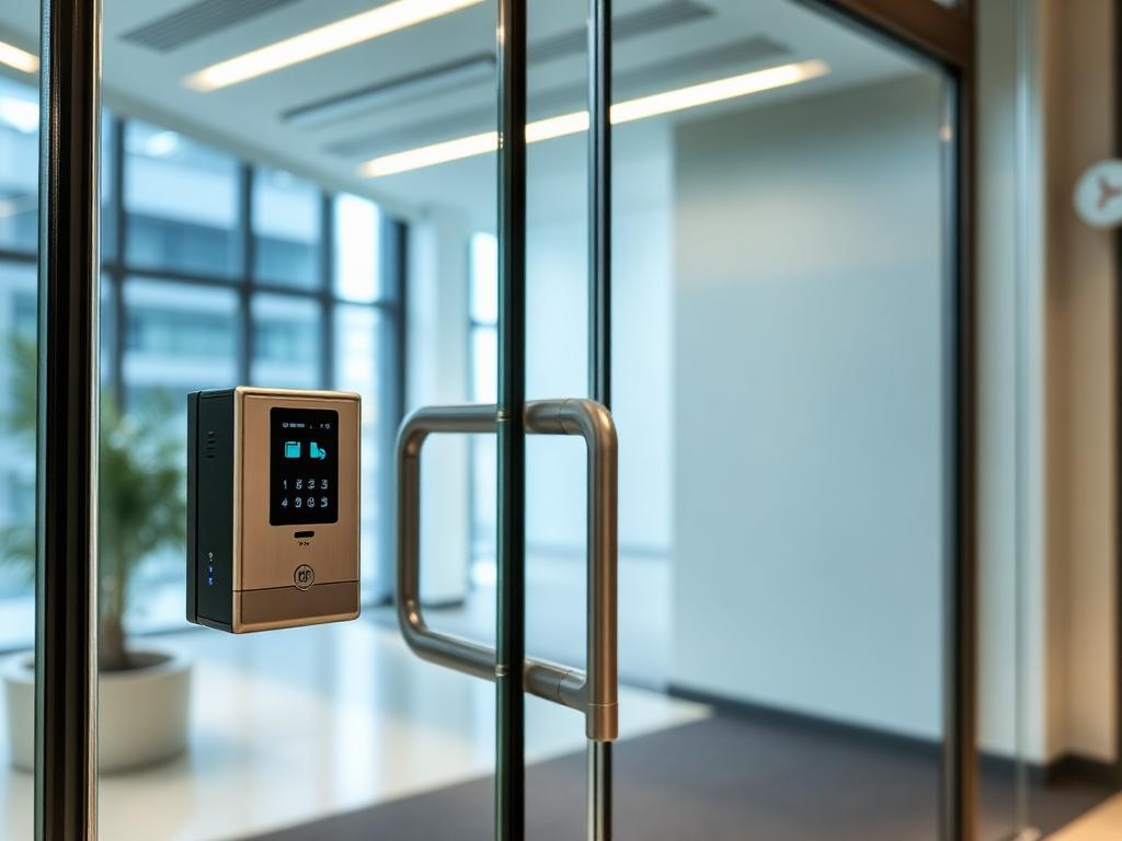 Zutrittskontrolle Bürohaus